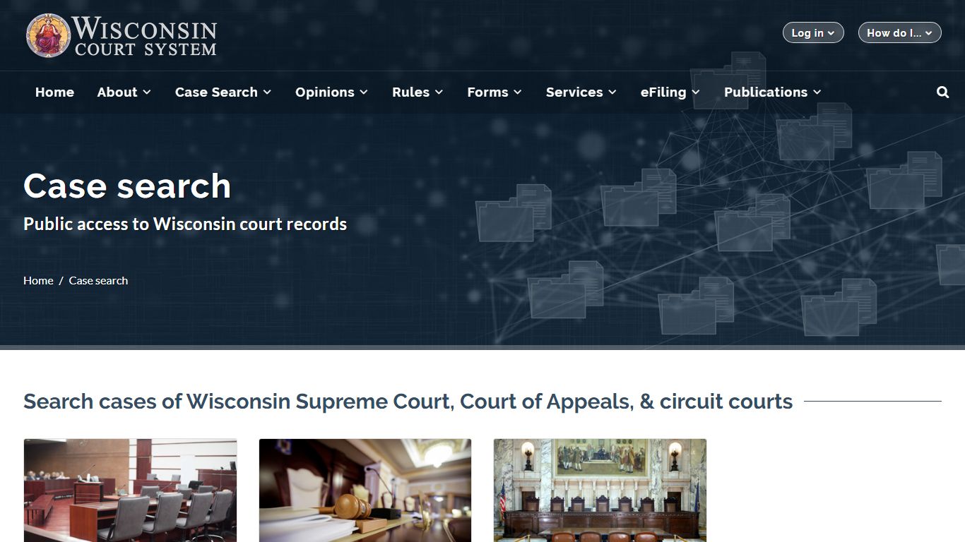 Wisconsin Court System - Case search - wicourts.gov